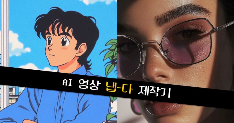 AI 영상 냅-다 제작기: 애니메이션부터 커머셜 콘텐츠까지
